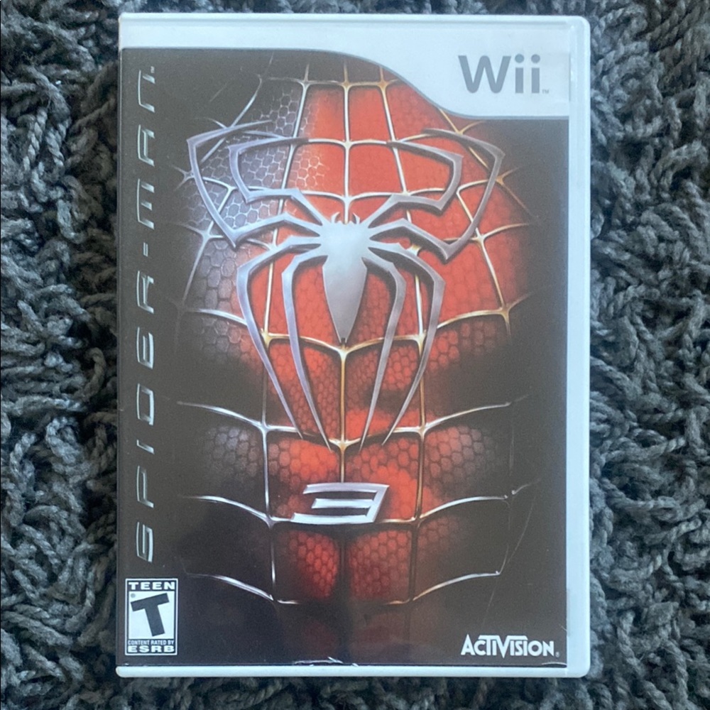 Spider-Man 3 for Wii - Red and Black